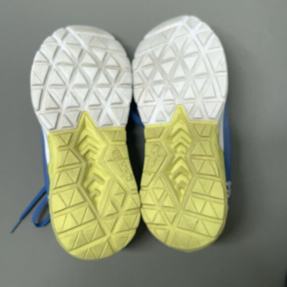 Hoka One One Pro Fly Mach 2 Womens Size US 8.5 Blue Yellow Sneakers Trainers - Picture 7 of 10